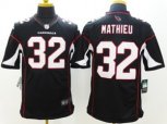 Arizona Cardinals #32 Tyrann Mathieu Black stitched nfl limited jersey
