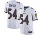 Baltimore Ravens #54 Tyus Bowser White Vapor Untouchable Limited Player Football Jersey