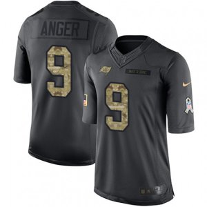 Tampa Bay Buccaneers #9 Bryan Anger Limited Black 2016 Salute to Service NFL Jersey