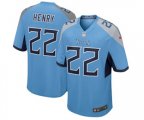 Tennessee Titans #22 Derrick Henry Game Navy Blue Alternate Football Jersey