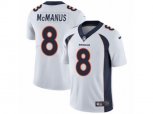 Denver Broncos #8 Brandon McManus Vapor Untouchable Limited White NFL Jersey