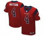 Houston Texans #4 Deshaun Watson Elite Red Alternate Drift Fashion Football Jersey