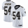 New Orleans Saints #54 Nate Stupar White Vapor Untouchable Limited Player NFL Jersey