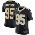 New Orleans Saints #95 Tyeler Davison Black Team Color Vapor Untouchable Limited Player NFL Jersey