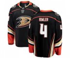 Anaheim Ducks #4 Cam Fowler Fanatics Branded Black Home Breakaway Hockey Jersey
