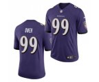 Baltimore Ravens #99 Odafe Oweh Purple 2021 Limited Football Jersey