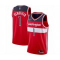 Washington Wizards #1 Admiral Schofield Swingman Red Basketball Jersey - Icon Edition