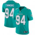 Miami Dolphins #94 Lawrence Timmons Aqua Green Team Color Vapor Untouchable Limited Player NFL Jersey