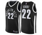 Brooklyn Nets #22 Caris LeVert Swingman Black NBA Jersey - City Edition