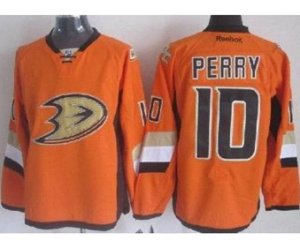 Anaheim Ducks 10 Corey Perry Orange 2014 Stadium Series Hockey Jersey