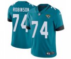 Jacksonville Jaguars #74 Cam Robinson Green Alternate Vapor Untouchable Limited Player Football Jersey