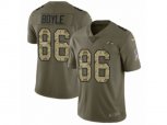 Baltimore Ravens #86 Nick Boyle Limited Olive Camo Salute to Service NFL Jersey