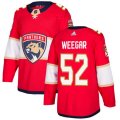 Florida Panthers #52 MacKenzie Weegar Premier Red Home NHL Jersey