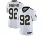 New Orleans Saints #92 Marcus Davenport White Vapor Untouchable Limited Player Football Jersey