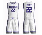 Sacramento Kings #22 Richaun Holmes Swingman White Basketball Suit Jersey - Association Edition
