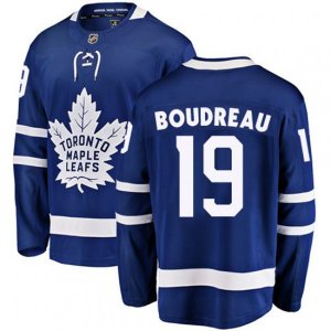 Toronto Maple Leafs #19 Bruce Boudreau Fanatics Branded Royal Blue Home Breakaway NHL Jersey