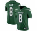 New York Jets #8 Luke Falk Green Team Color Vapor Untouchable Limited Player Football Jersey