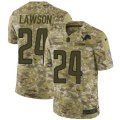 Detroit Lions #24 Nevin Lawson Limited Camo 2018 Salute to Service NFL Jersey