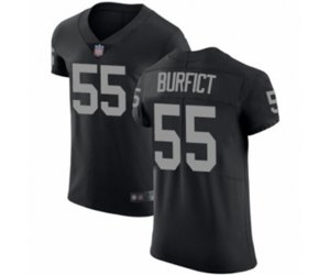 Oakland Raiders #55 Vontaze Burfict Black Team Color Vapor Untouchable Elite Player Football Jersey