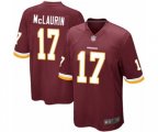 Washington Redskins #17 Terry McLaurin Game Burgundy Red Team Color Football Jersey
