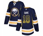 Adidas Buffalo Sabres #18 Danny Gare Authentic Navy Blue Drift Fashion NHL Jersey