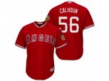 Los Angeles Angels Of Anaheim #56 Kole Calhoun 2017 Spring Training Cool Base Stitched MLB Jersey