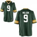 Green Bay Packers #9 JJ. Molson Nike Green Vapor Limited Player Jersey