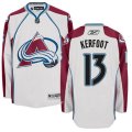 Colorado Avalanche #13 Alexander Kerfoot Authentic White Away NHL Jersey