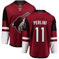 Arizona Coyotes #11 Brendan Perlini Fanatics Branded Burgundy Red Home Breakaway NHL Jersey
