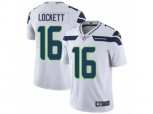 Seattle Seahawks #16 Tyler Lockett Vapor Untouchable Limited White NFL Jersey