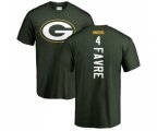 Green Bay Packers #4 Brett Favre Green Backer T-Shirt