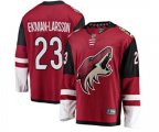 Arizona Coyotes #23 Oliver Ekman-Larsson Fanatics Branded Burgundy Red Home Breakaway Hockey Jersey