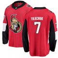 Ottawa Senators #7 Brady Tkachuk Fanatics Branded Red Home Breakaway NHL Jersey