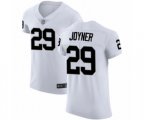 Oakland Raiders #29 Lamarcus Joyner White Vapor Untouchable Elite Player Football Jersey