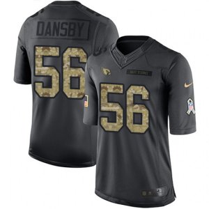 Arizona Cardinals #56 Karlos Dansby Limited Black 2016 Salute to Service NFL Jersey