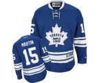 Toronto Maple Leafs #15 Matt Martin Blue Alternate Stitched Hockey Jersey