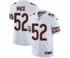 Chicago Bears #52 Khalil Mack White Vapor Untouchable Limited Player Football Jersey