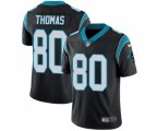Carolina Panthers #80 Ian Thomas Black Team Color Vapor Untouchable Limited Player Football Jersey