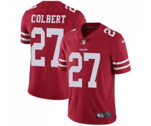 San Francisco 49ers #27 Adrian Colbert Red Team Color Vapor Untouchable Limited Player Football Jersey