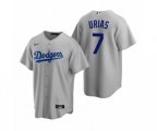 Los Angeles Dodgers Julio Urias Nike Gray Replica Alternate Jersey