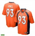 Denver Broncos #93 Dre'Mont Jones Nike Orange Vapor Untouchable Limited Jersey
