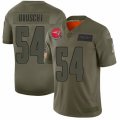New England Patriots #54 Tedy Bruschi Limited Camo 2019 Salute to Service Football Jersey