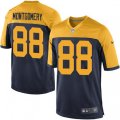 Green Bay Packers #88 Ty Montgomery Game Navy Blue Alternate NFL Jersey