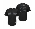 Boston Red Sox Dustin Pedroia Pedey Black 2019 Players' Weekend Replica Jersey