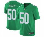 Philadelphia Eagles #50 Duke Riley Limited Green Rush Vapor Untouchable Football Jersey