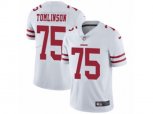 San Francisco 49ers #75 Laken Tomlinson White Vapor Untouchable Limited Player NFL Jersey