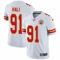 Kansas City Chiefs #91 Tamba Hali White Vapor Untouchable Limited Player NFL Jersey