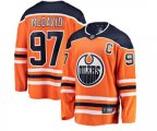 Edmonton Oilers #97 Connor McDavid Fanatics Branded Orange Home Breakaway NHL Jersey