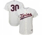 Minnesota Twins #30 Kennys Vargas Replica Cream Alternate Cool Base Baseball Jersey