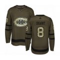 Montreal Canadiens #8 Ben Chiarot Authentic Green Salute to Service Hockey Jersey